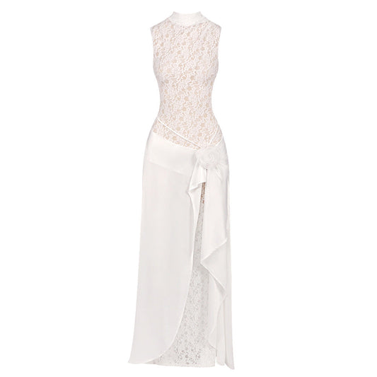 Floriane Lace Maxi Dress