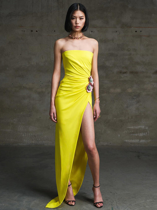 Noémi Strapless Maxi Dress