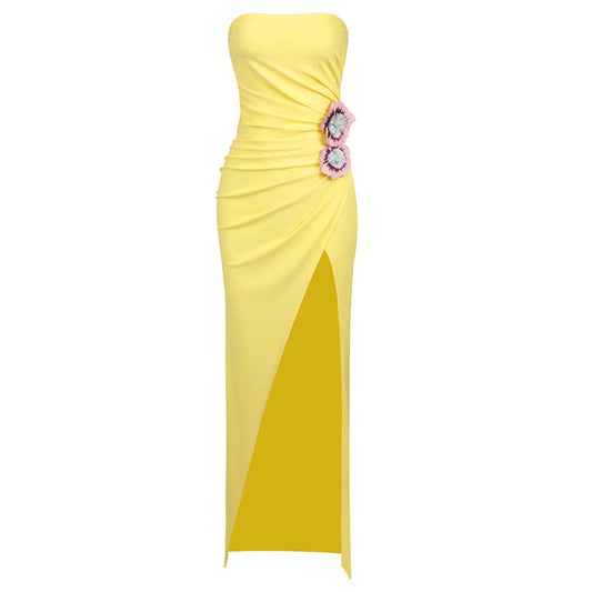 Noémi Strapless Maxi Dress