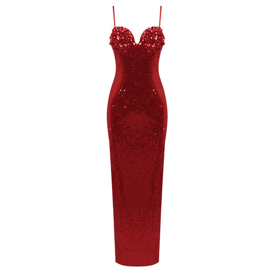 Bérangère Sequin Maxi Dress
