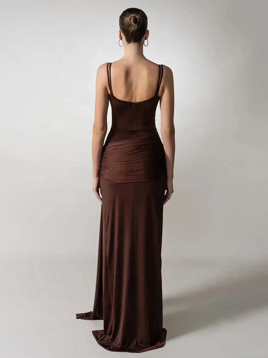Paloma Multi-Strap Cut-Out Maxi Dress