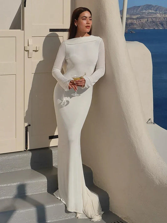 Monique Openback Maxi Dress