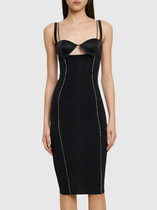 Léonore Bodycon Midi Dress