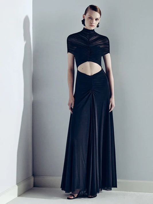 Joséphine Hollow Out Maxi Dress