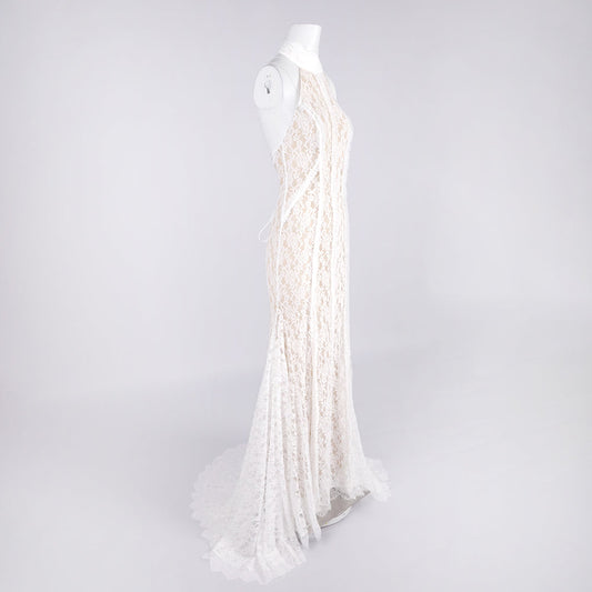 Tatiana Halter Backless Maxi Dress