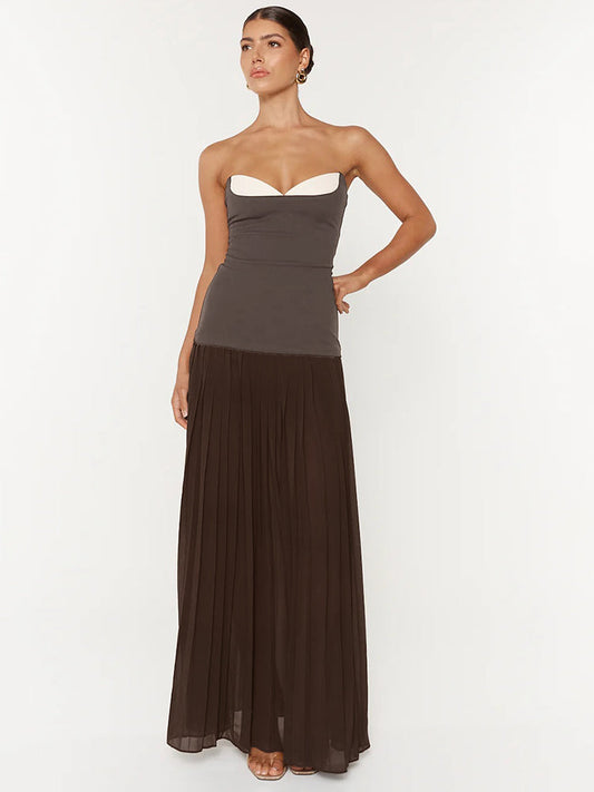 Ludivine Strapless Maxi Dress