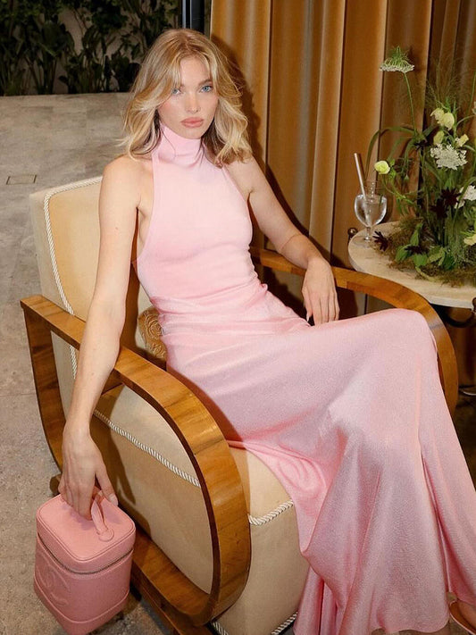 Océane Halter Maxi Dress
