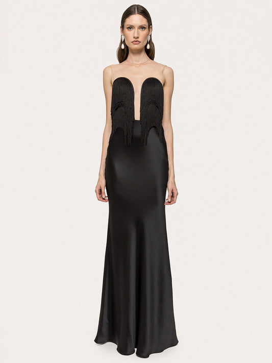 Marina Strapless Maxi Dress